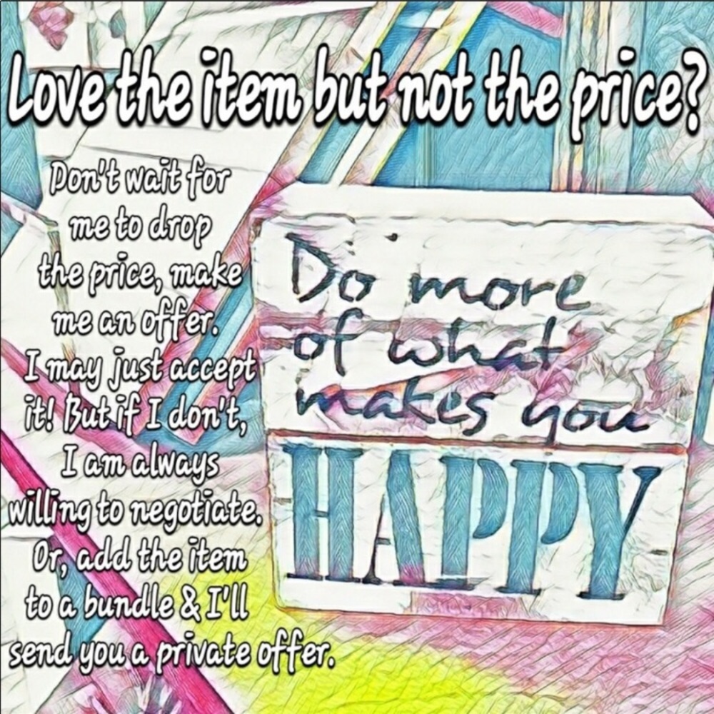 💕OFFERS ARE ENCOURAGED💕